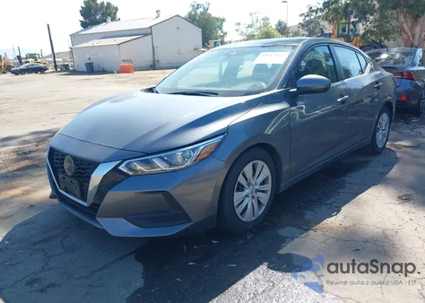 2020 Nissan Sentra S Xtronic Cvt из США, поврежденный, VIN 3N1AB8BV1LY249491